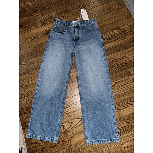 NWT ELWOOD BAGGY DENIM PANT JEANS Blue Haze Size 30 - Picture 3 of 5